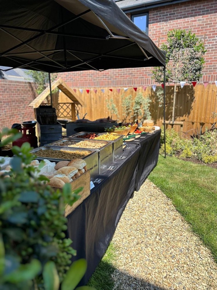 Partner BBQ at Woodstock Homes's Repton Gardens development